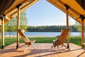 Эко Лодж у Озера, База отдыха Это Жизнь, Куянсуо