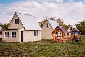 Двухэтажный дом с мини-кухней, Турбаза Казанский луг, село Ламское