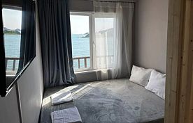 Домик 3-местный (с террасой), Гостевой дом Море-Песок, село Андреевка