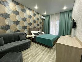 Комфорт 4-местный с выходом к бассейну, Гостевой дом SunMania, Лоо