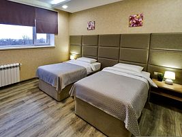 Двухместный номер Superior с красивым видом из окна 2 отдельные кровати, Гостевой дом Vzlet, Оренбург