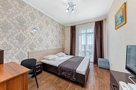 Двухместный номер с 1-ой кроватью с видом на море, Гостевой дом Валентин, Геленджик