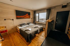 Двухместная в дополнительном здании двуспальная кровать, Гостевой дом Bay House, Петропавловск-Камчатский