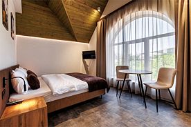 Премиум Делюкс с кроватью King-size и панорамным видом на гору Машук, Гостевой дом Квартал 44, Пятигорск