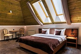 Делюкс с одной большой кроватью, Гостевой дом Квартал 44, Пятигорск