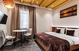 Делюкс с одной большой или двумя раздельными кроватями, Гостевой дом Квартал 44, Пятигорск