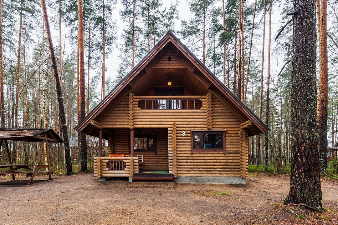 Коттедж-клуб Брусника, Ленинградская область, деревня Овраги Приозерский район поселок Лосево