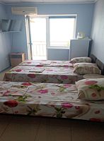 3. Трёхместный номер с балконом и видом на море 45, Частный дом В Облаках, Лазаревское