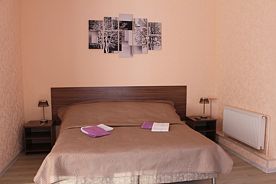 Двухместный люкс двуспальная кровать, Гостевой Дом На Лесной, Мышкин