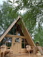 Вилла с красивым видом из окна, База отдыха ZAгород, Рогозинино