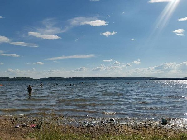 Озеро Кандыркуль, лето