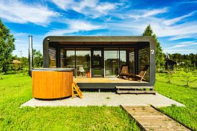 Двухместный коттедж Модом c 1 комнатой двуспальная кровать, Гостевая деревня Holiday Village Pereslavl , Переславль-Залесский