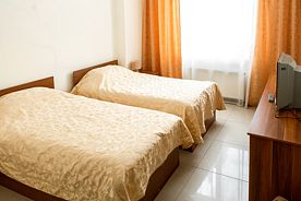 Двухместный номер Standard 2 отдельные кровати, Коттеджный комплекс Лесная сказка, Переславский район