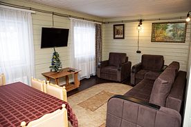 Апартаменты Comfort с красивым видом из окна, Коттеджный комплекс Лесная сказка, Переславский район