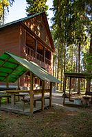 Коттедж N3 с балконом и с красивым видом из окна, База отдыха Плещеево, Переславль-Залесский