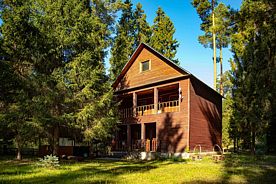 Коттедж N4 с балконом и с красивым видом из окна, База отдыха Плещеево, Переславль-Залесский