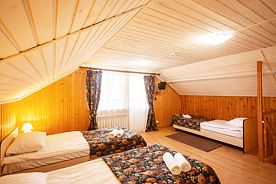 Двухуровневый трехместный номер с кондиционером, Поместье Загосье, Загоски