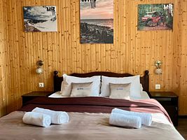 Трёхместный номер Standard с красивым видом из окна, Гостевой дом Горное Озеро от Травел Хотелс Антураж, станица Даховская