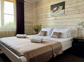 Двухместный номер Standard с красивым видом из окна двуспальная кровать, Гостевой дом Горное Озеро от Травел Хотелс Антураж, станица Даховская