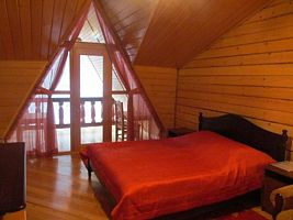 Двухместный номер Standard с балконом двуспальная кровать, Гостевой дом У горы Любава+ , Каменномостский