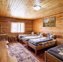 Четырёхместный семейный номер Standard с красивым видом из окна, Гостевой двор На Лесной, Каменномостский