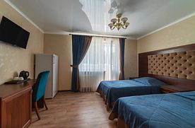 Двухместный номер Comfort 2 отдельные кровати, База отдыха Горная, Майкопский