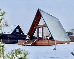 Aframe White, База отдыха Рыбинское море, Рыбинский район