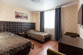 Двухместный номер Standard с красивым видом из окна 2 отдельные кровати, Гостевой дом На Чеснаве, Чеснава