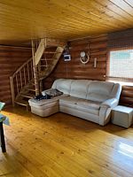 Двухместный коттедж с красивым видом из окна двуспальная кровать, Частный дом на Волге, Тутаев