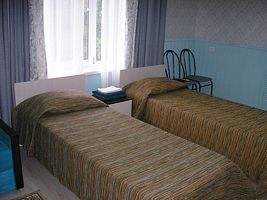 Двухместный номер Classic с балконом и с видом на горы 2 отдельные кровати, Гостевой дом Панорама, Каменномостский