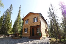 Коттедж Стандартный 2-этажный с сауной, База отдыха Лапландская деревня, Мокрая Кица