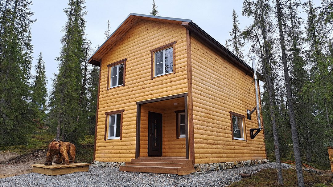 Коттедж 6-местный 2-этажный (с сауной)