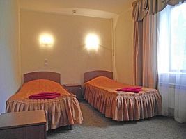 Двухместный номер Standard 2 отдельные кровати, База отдыха Жарки, Саяногорск