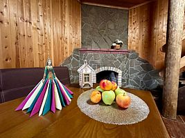 Апартаменты Дуплекс с 2 комнатами с видом на горы, База отдыха У камина, Каменномостский