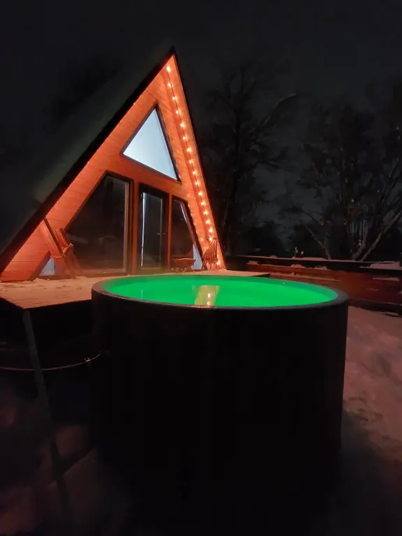 Гостевой дом А-фрейм у реки Адыгея, Республика Адыгея, Каменномостский 