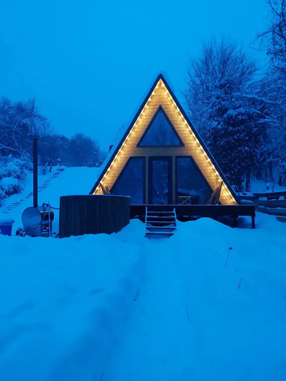 Гостевой дом А-фрейм у реки Адыгея, Республика Адыгея: фото 2