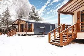 Барн-Хаус на 4 гостей Номера домов: №1, №2, №3, №4, №5, Рыболовно-охотничья база Заповедный край, Брейтово