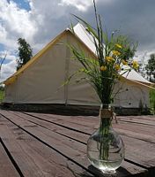 Шатер диаметром 3 метра, Глэмпинг FamilyGlamp Куликово поле, Нелядино