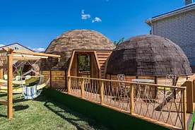 Двухкупольное бунгало new, Глэмпинг АтмосфЭра, Благовещенская