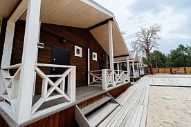 Четырёхместный коттедж, База отдыха Baikal family house, Хужир