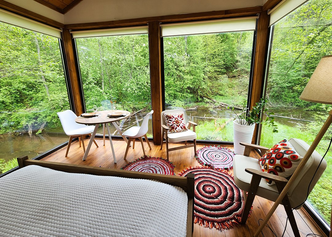 Домик 2-местный 1-комнатный (Бохо