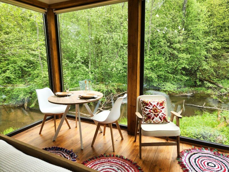 Домик 2-местный 1-комнатный (Бохо