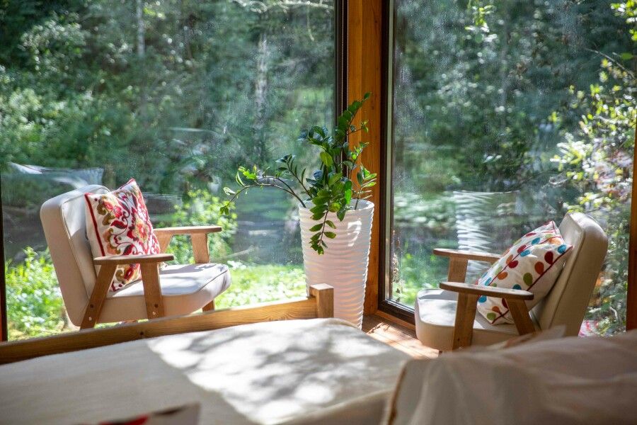 Домик 2-местный 1-комнатный (Бохо