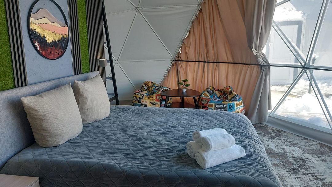 Глемпинг | Атмосфера (Шерегеш), Кемеровская область