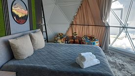 Глемпинг 4-местный вид на гору, Глэмпинг Атмосфера (Шерегеш), Шерегеш