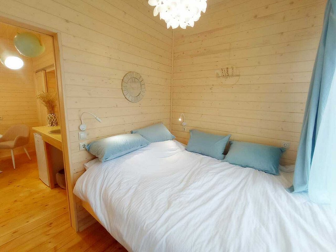 Дом 2-местный 1-комнатный (Зеленый) | БЕРЁЗОВКА, Калужская область