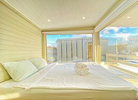 Модульный дом на 4х в центре города №1 Номера домов: 1, Яхт-клуб Apart-Comfort, Ярославль