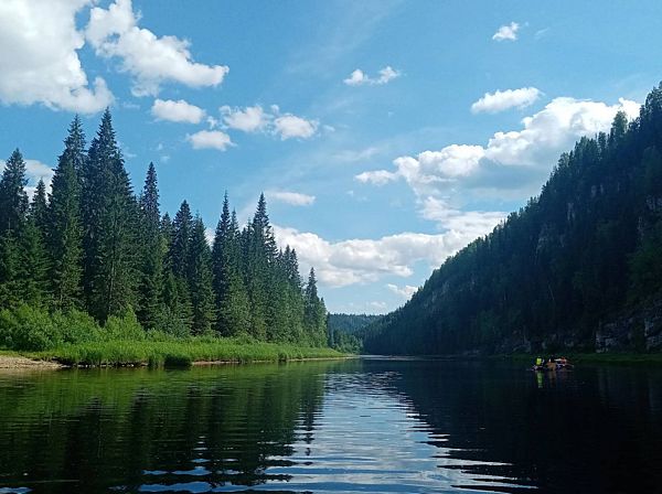 Река Чусовая Свердловской области
