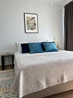 Двухместный люкс с балконом и с видом на море двуспальная кровать, База отдыха Лунная Поляна, Сочи