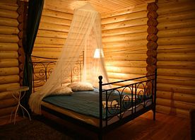 Двухместный номер Standard с красивым видом из окна двуспальная кровать, База отдыха Волжанка, Калининский район